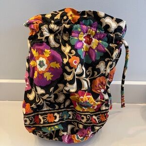 Vera Bradley Floral Drawstring Women's Bag waterproof